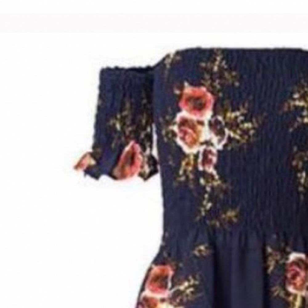 π (L, XL) Off-the-Shoulder Summer Beach Dress - Picture 7 of 9